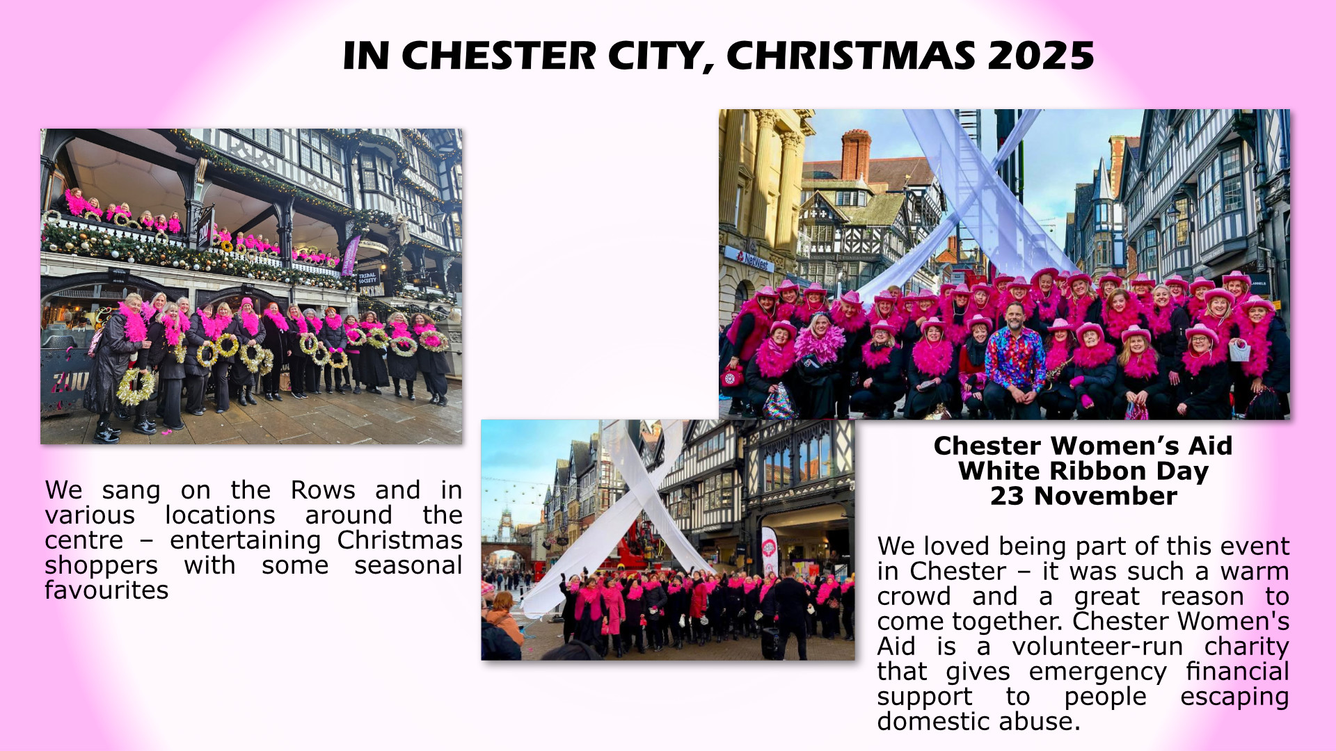 A Handbag of Harmonies at Christmas